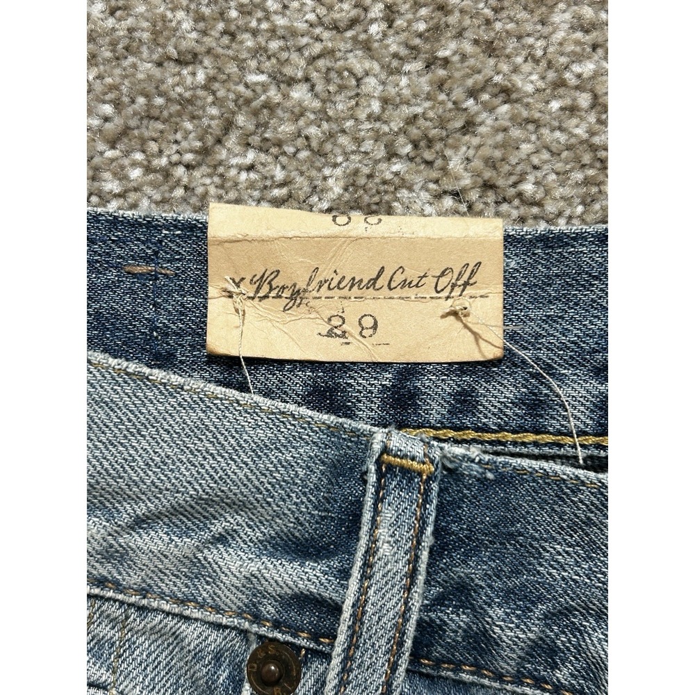 NEW Denim & Supply Ralph Lauren Boyfriend Cutoff Distress Denim Shorts Size 29 - Picture 6 of 8